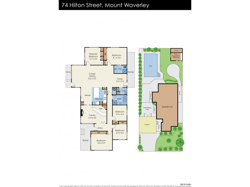 74 Hilton Street, Mount Waverley VIC 3149 Floorplan