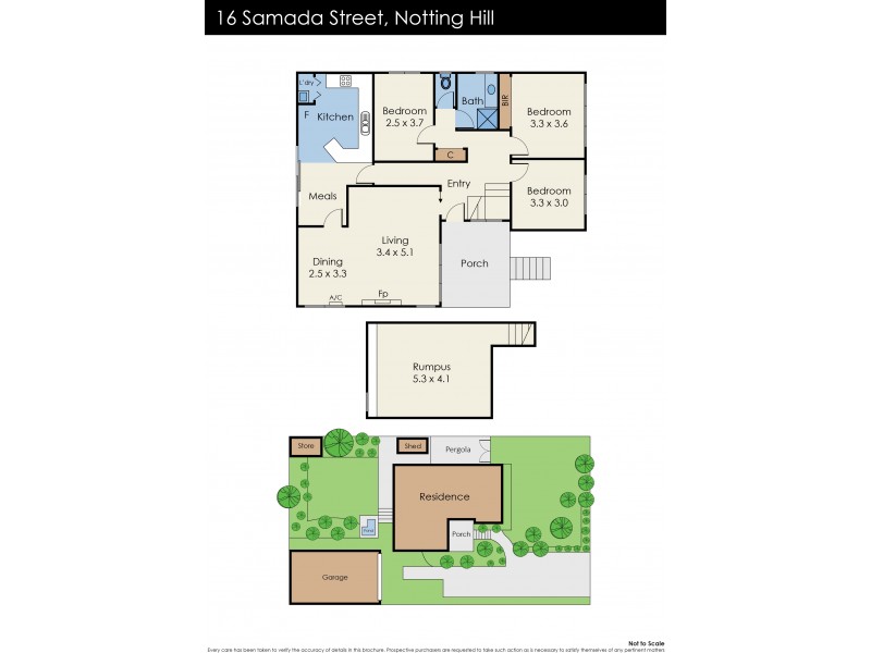 16 Samada Street, Notting Hill VIC 3168 Floorplan