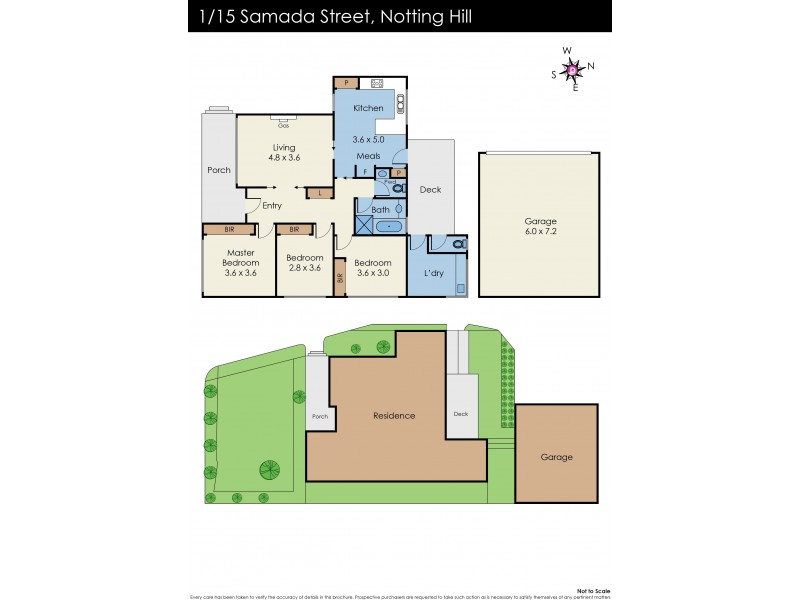 1/15 Samada Street, Notting Hill VIC 3168 Floorplan