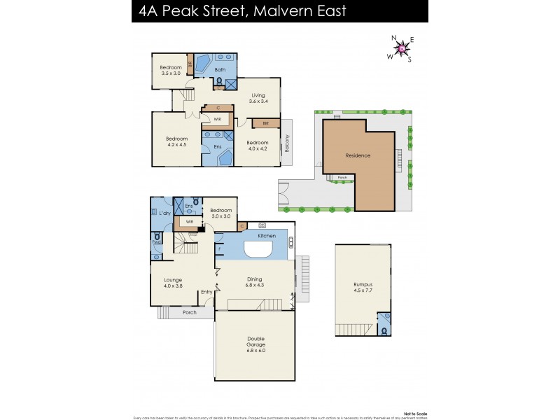 4A Peak Street, Malvern East VIC 3145 Floorplan