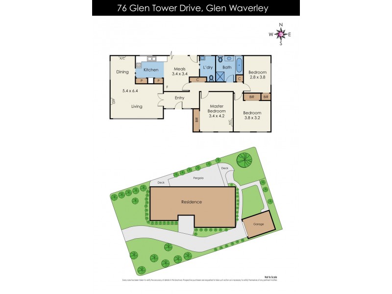 76 Glen Tower Drive, Glen Waverley VIC 3150 Floorplan