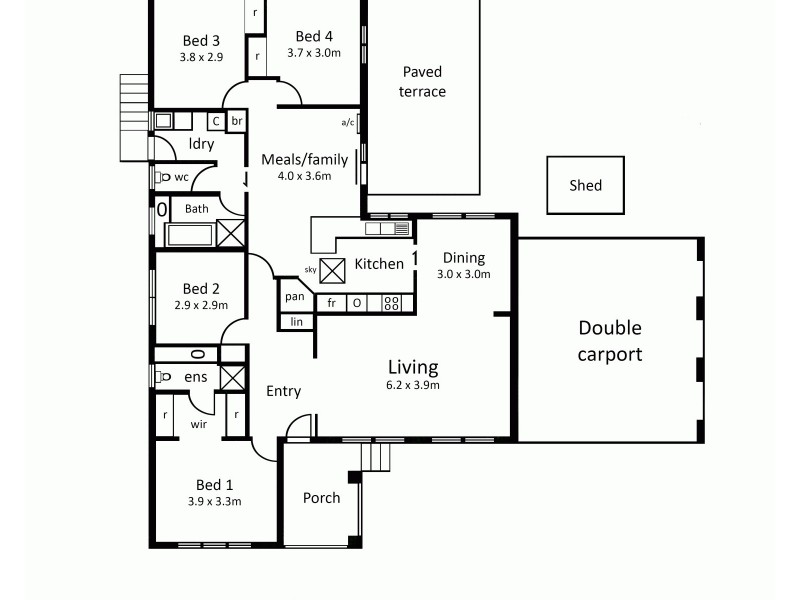 32 Melissa Grove, Vermont South VIC 3133 Floorplan