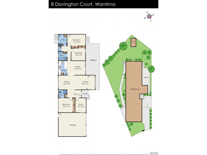 8 Davington Court, Wantirna VIC 3152 Floorplan