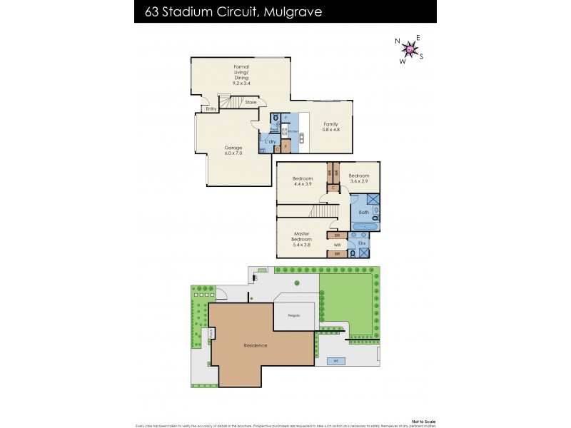 63 Stadium Circuit, Mulgrave VIC 3170 Floorplan