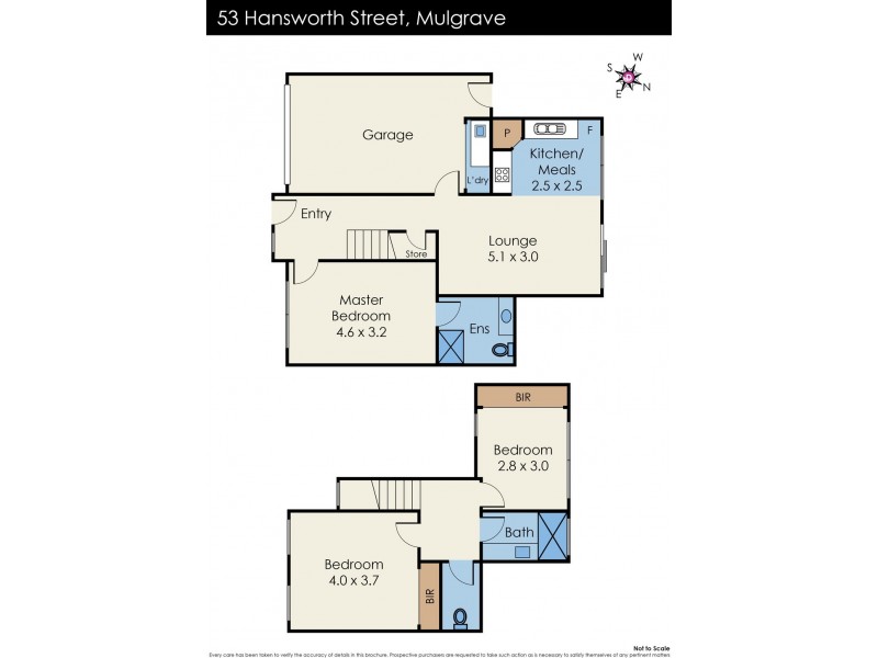 53 Hansworth Street, Mulgrave VIC 3170 Floorplan