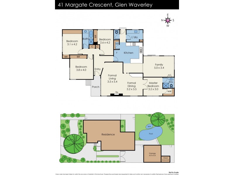 41 Margate Crescent, Glen Waverley VIC 3150 Floorplan