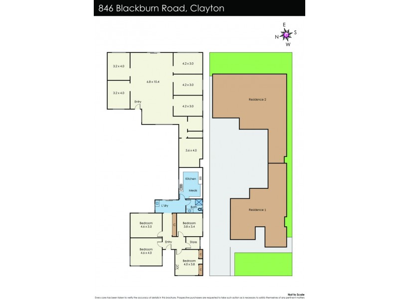 846 Blackburn Road, Clayton VIC 3168 Floorplan