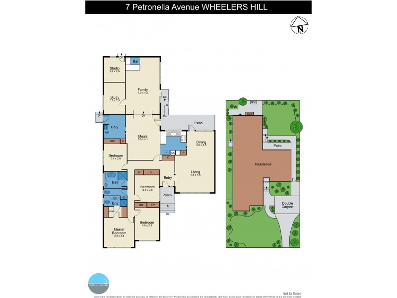 7 Petronella Avenue, Wheelers Hill VIC 3150 Floorplan