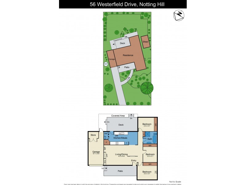 56 Westerfield Drive, Notting Hill VIC 3168 Floorplan