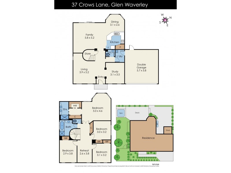 37 Crows Lane, Glen Waverley VIC 3150 Floorplan