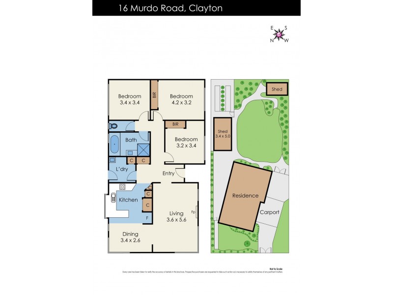 16 Murdo Road, Clayton VIC 3168 Floorplan