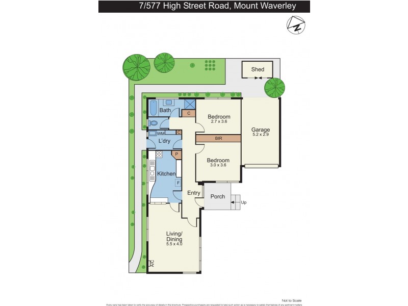 7/577 High Street Road, Mount Waverley VIC 3149 Floorplan