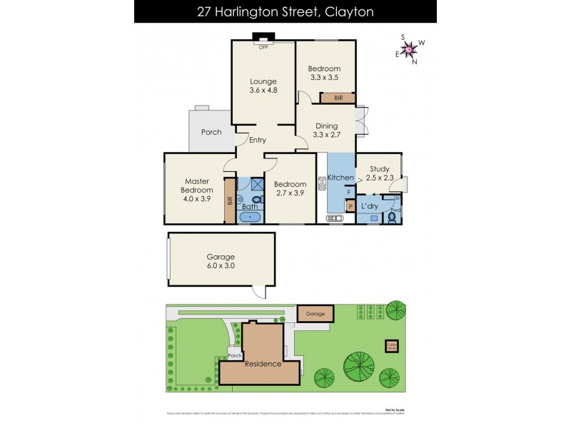 27 Harlington Street, Clayton VIC 3168 Floorplan
