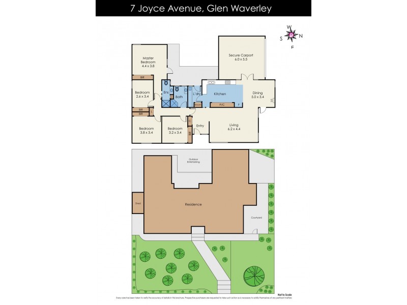 7 Joyce Avenue, Glen Waverley VIC 3150 Floorplan