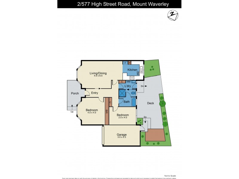 2/577 High Street Road, Mount Waverley VIC 3149 Floorplan