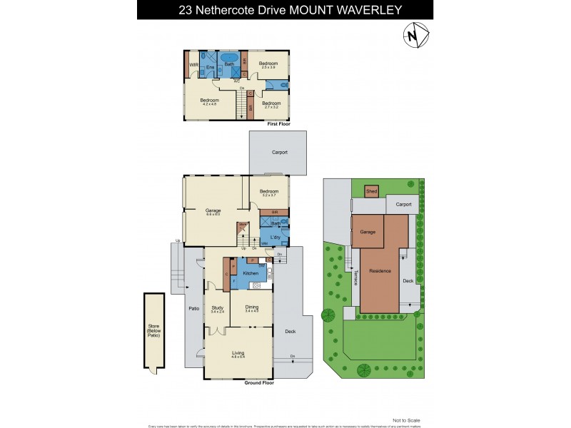23 Nethercote Drive, Mount Waverley VIC 3149 Floorplan
