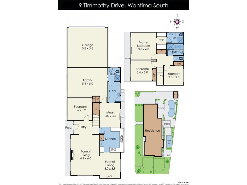 9 Timmothy Drive, Wantirna South VIC 3152 Floorplan