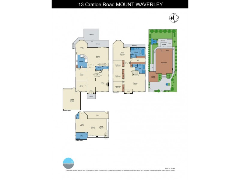 13 Cratloe Road, Mount Waverley VIC 3149 Floorplan