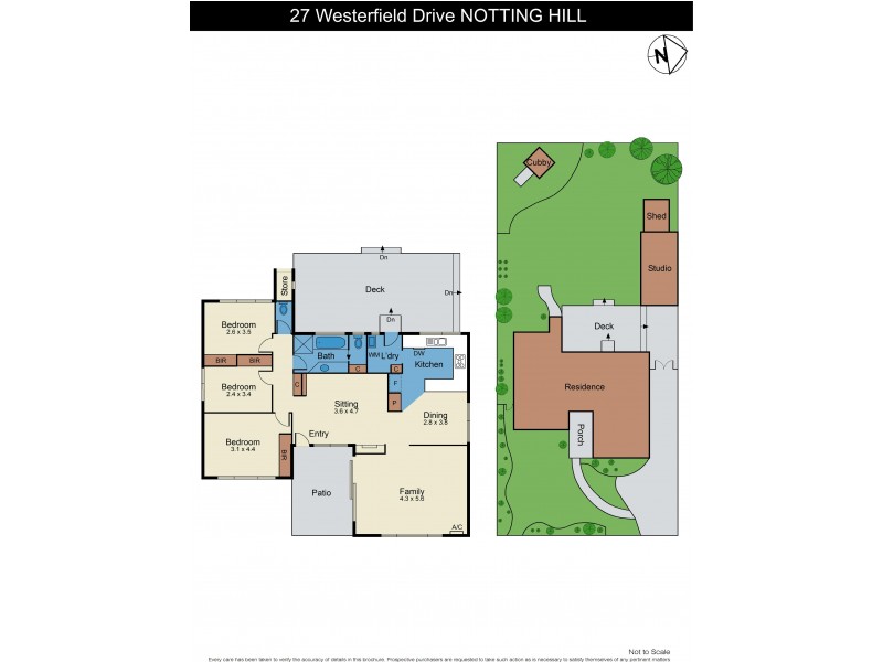 27 Westerfield Drive, Notting Hill VIC 3168 Floorplan
