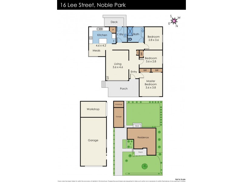 16 Lee Street, Noble Park VIC 3174 Floorplan