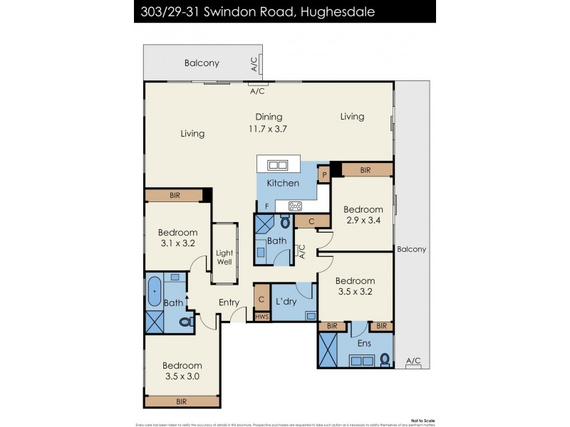 303/29-31 Swindon Road, Hughesdale VIC 3166 Floorplan