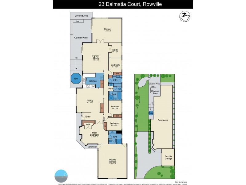 23 Dalmatia Court, Rowville VIC 3178 Floorplan