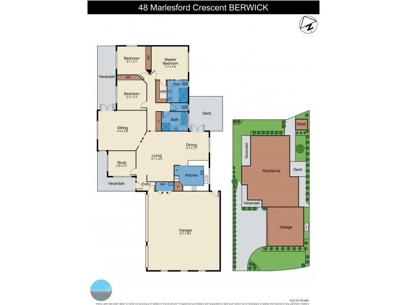 48 Marlesford Crescent, Berwick VIC 3806 Floorplan