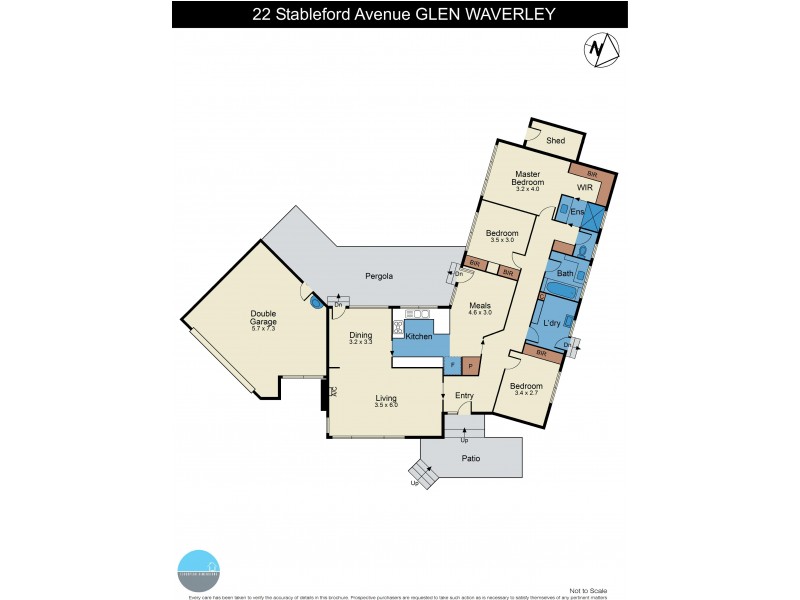 22 Stableford Avenue, Glen Waverley VIC 3150 Floorplan