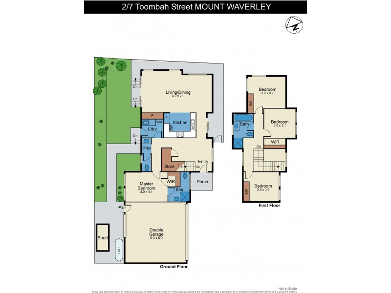 2/7 Toombah Street, Mount Waverley VIC 3149 Floorplan