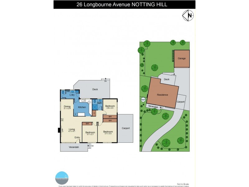 26 Longbourne Avenue, Notting Hill VIC 3168 Floorplan