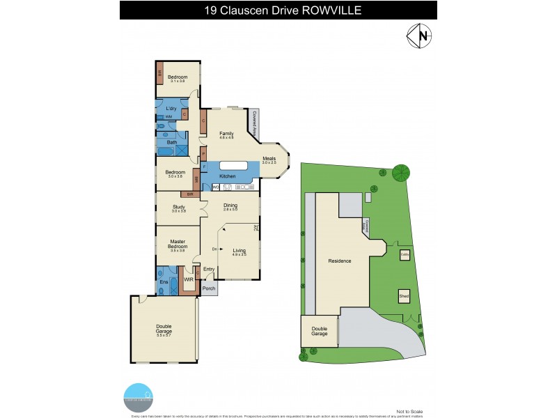 19 Clauscen Drive, Rowville VIC 3178 Floorplan