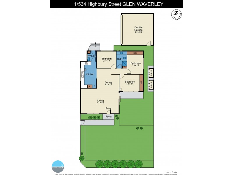 1/534 Highbury Road, Glen Waverley VIC 3150 Floorplan