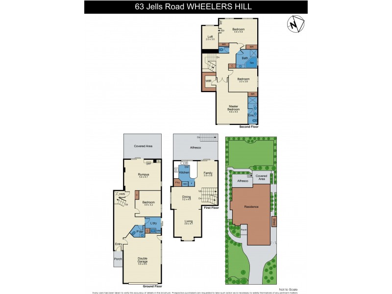 63 Jells Road, Wheelers Hill VIC 3150 Floorplan