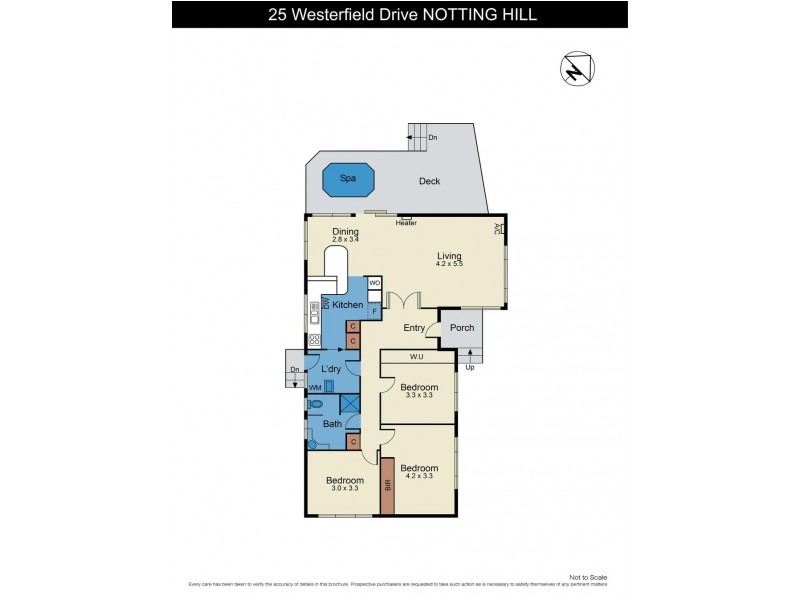 25 Westerfield Drive, Notting Hill VIC 3168 Floorplan