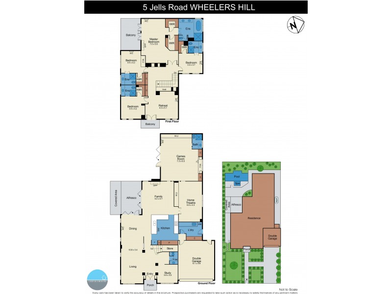 5 Jells Road, Wheelers Hill VIC 3150 Floorplan