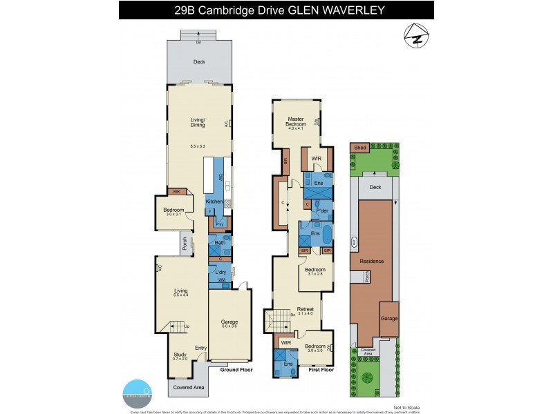 29A and 29B Cambridge Drive, Glen Waverley VIC 3150 Floorplan