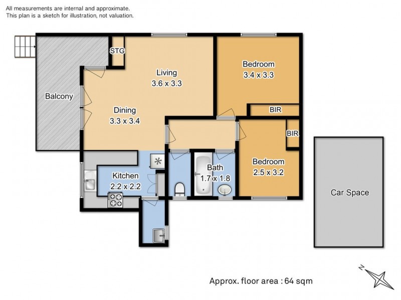 5/347 Sandy Bay Road, Sandy Bay TAS 7005 Floorplan