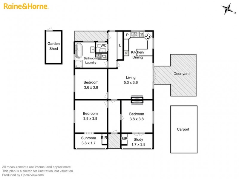 12 Rupara Avenue, West Hobart TAS 7000 Floorplan