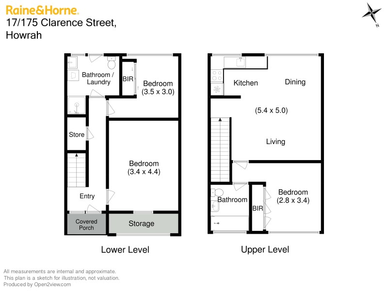17/175 Clarence Street, Howrah TAS 7018 Floorplan