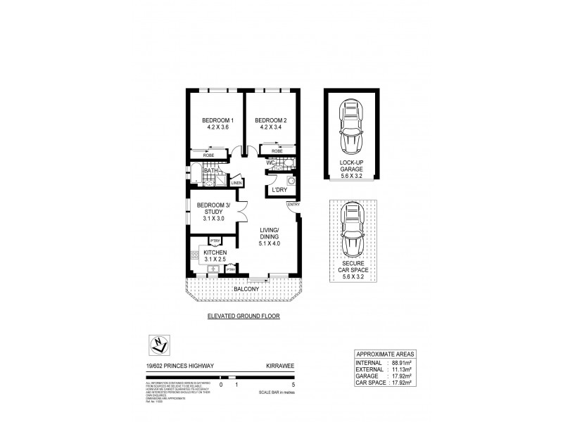 19/602 Princes Highway, Kirrawee NSW 2232 Floorplan