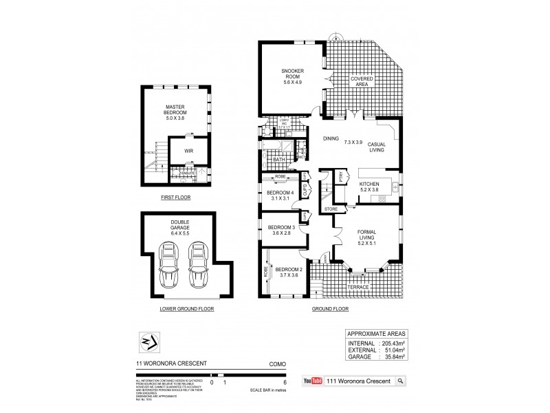 111 Woronora Crescent, Como NSW 2226 Floorplan