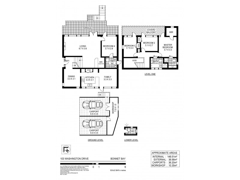 103 Washington Drive, Bonnet Bay NSW 2226 Floorplan