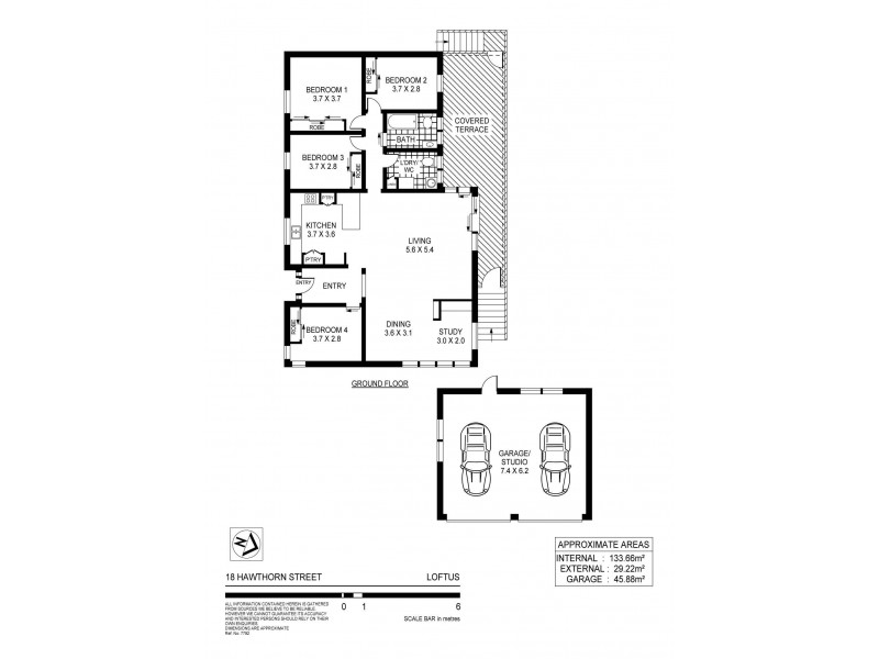18 Hawthorn Street, Loftus NSW 2232 Floorplan