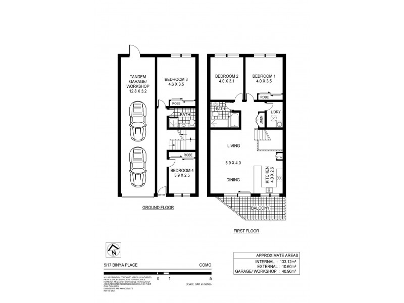 5/17 Binya Place, Como NSW 2226 Floorplan
