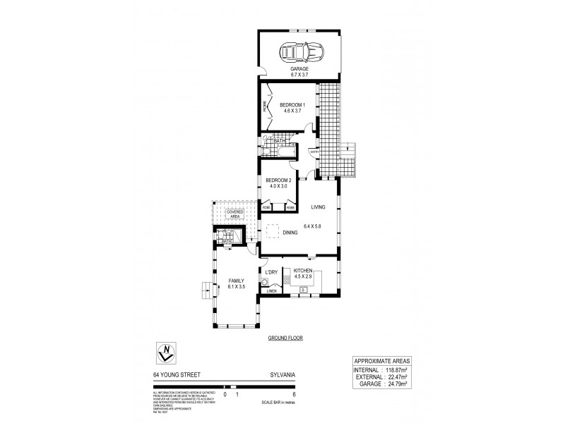 64 Young Street, Sylvania NSW 2224 Floorplan