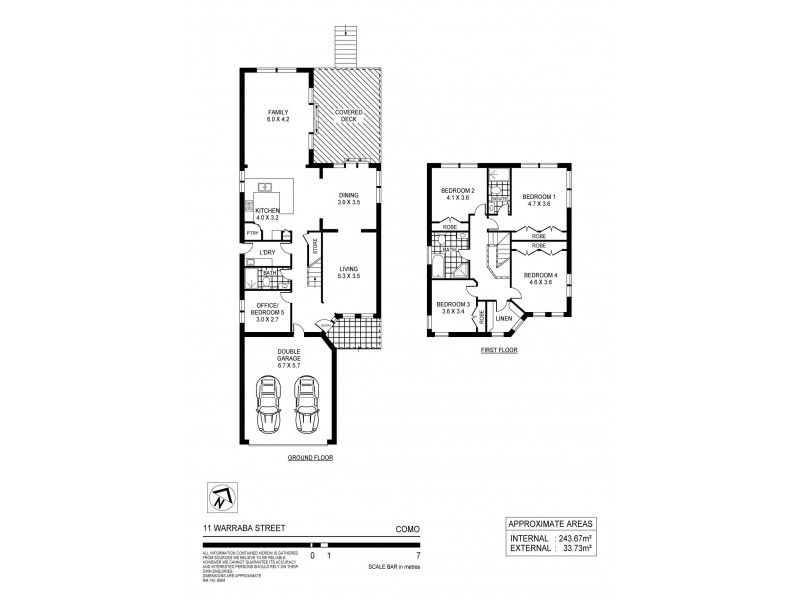 11 Warraba Street, Como NSW 2226 Floorplan