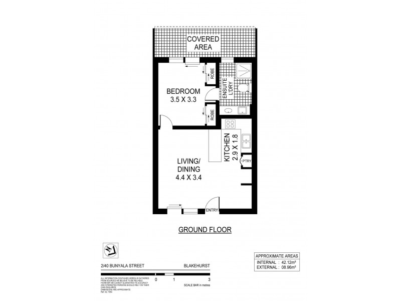 2/40 Bunyala Street, Blakehurst NSW 2221 Floorplan