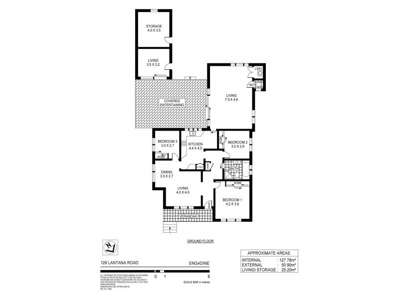 129 Lantana Road, Engadine NSW 2233 Floorplan