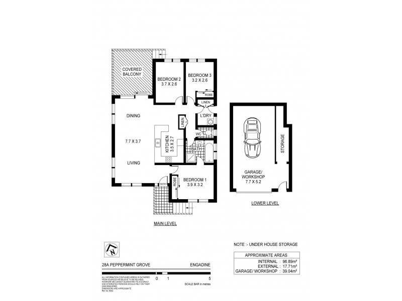 28a Peppermint Grove, Engadine NSW 2233 Floorplan