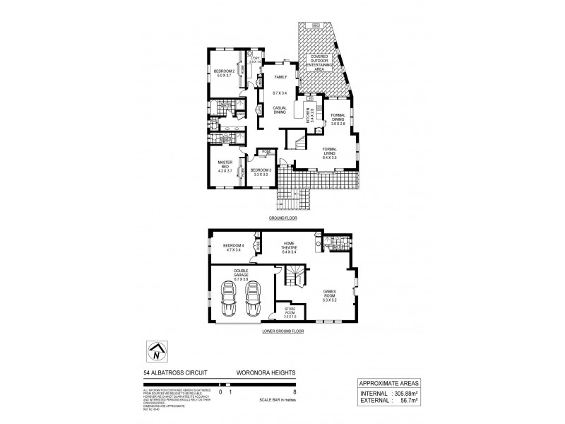 54 Albatross Cct, Woronora Heights NSW 2233 Floorplan
